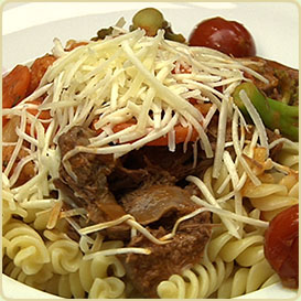 Pasta sa goveđim jezikom