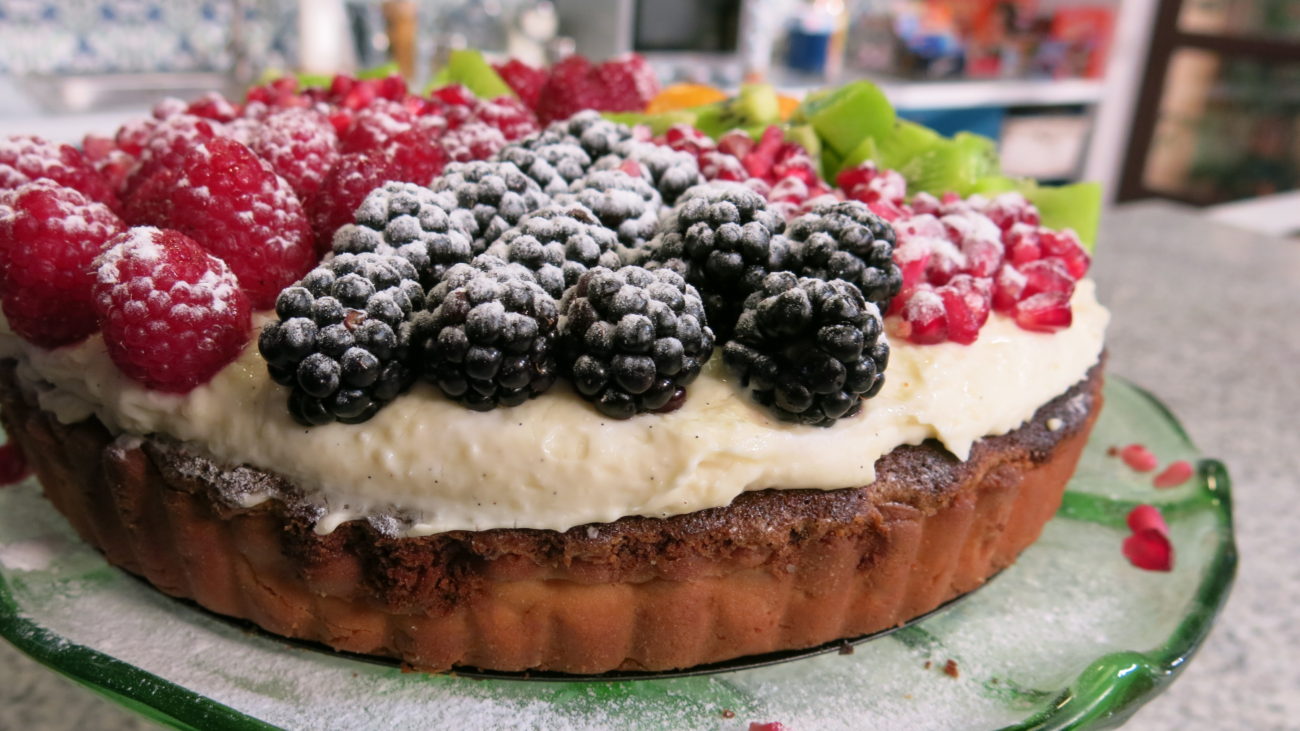 Francipan tart