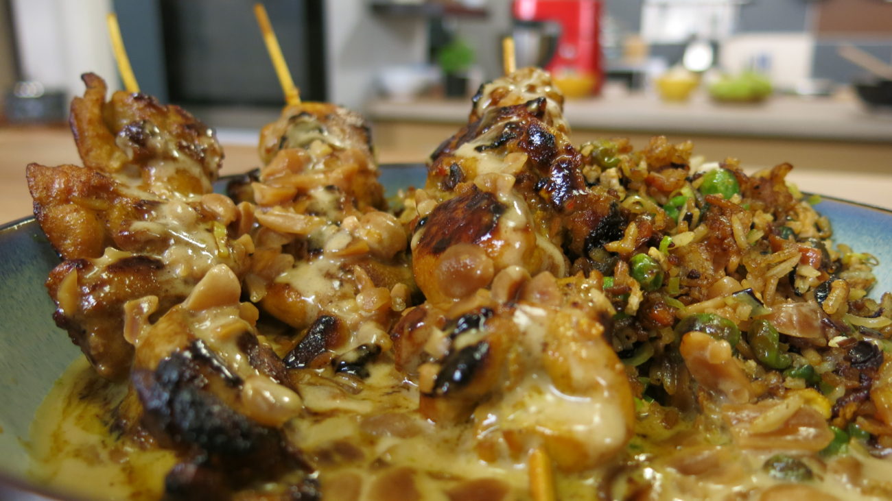 Piletina “a la satay”