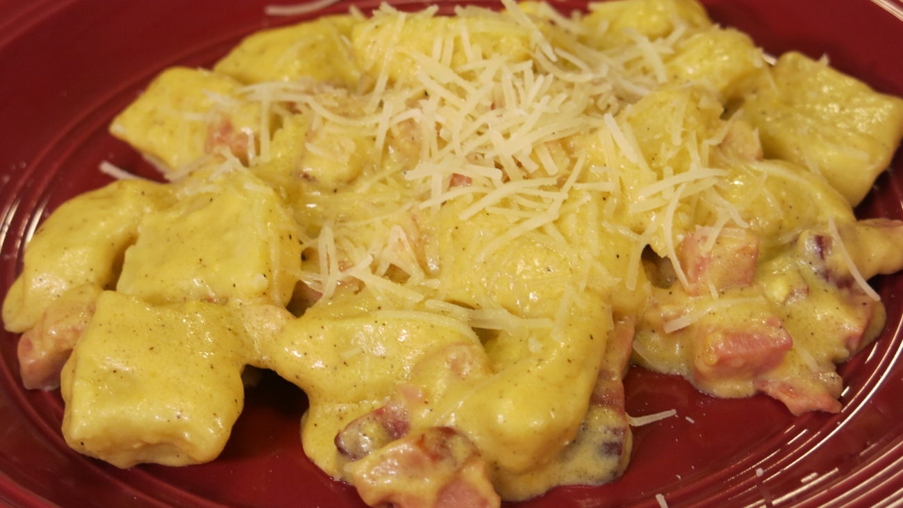 Njoke “alla carbonara”