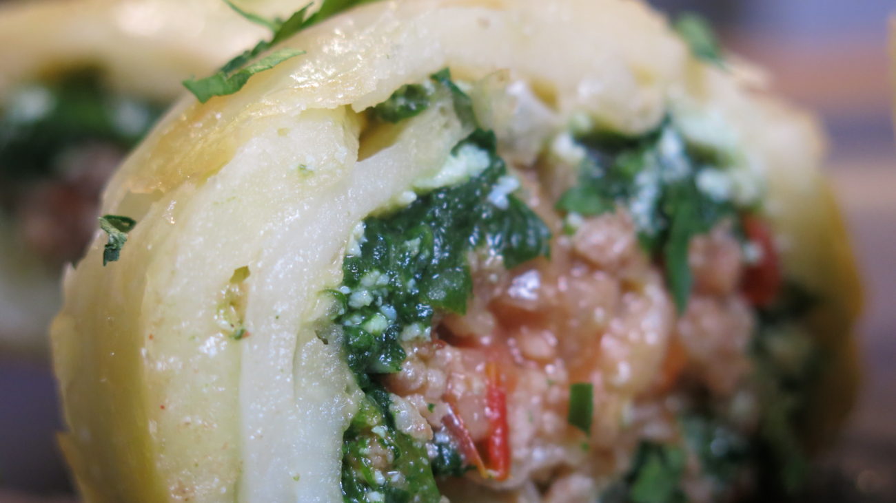 Trikolore rolat – musaka
