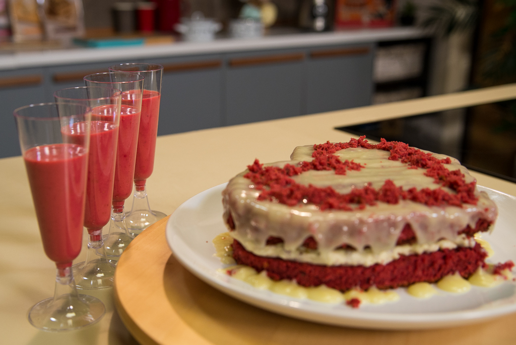 Red velvet torta