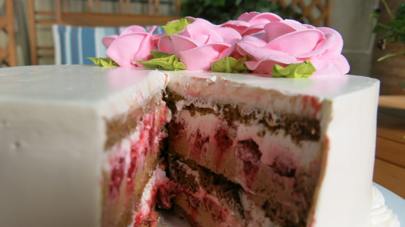 Torta čoko malina